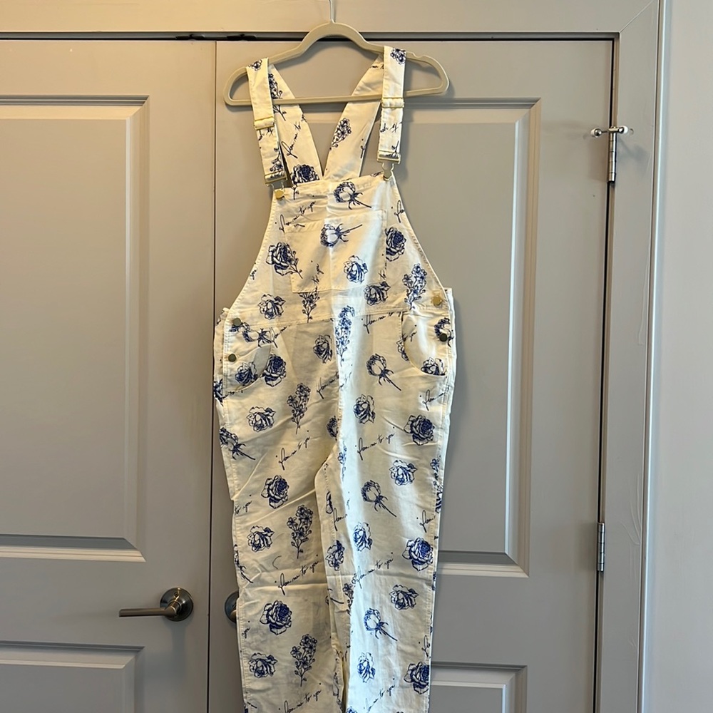 WeWoreWhat linen overalls. New with tags